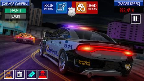 Car Game - Police Car Chase Captura de pantalla 3