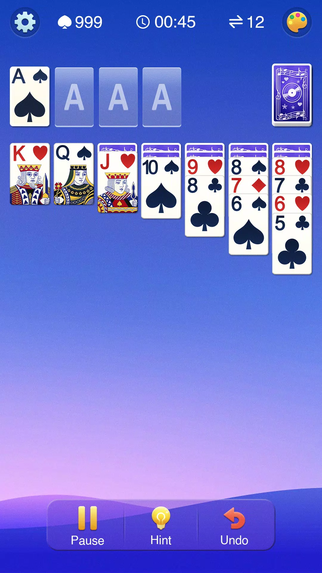 Solitaire Card Game 螢幕截圖 1