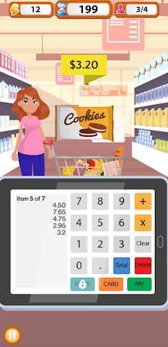 Supermarket Cashier Simulator स्क्रीनशॉट 1