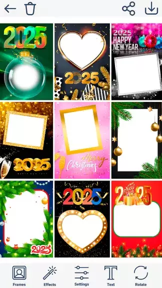 Christmas Photo Frames & Cards スクリーンショット 1