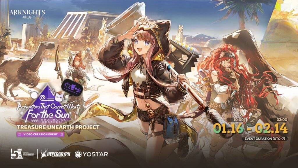 Arknights Global meraikan ulang tahun ke -5 dengan 'Adventure that tidak boleh menunggu matahari'