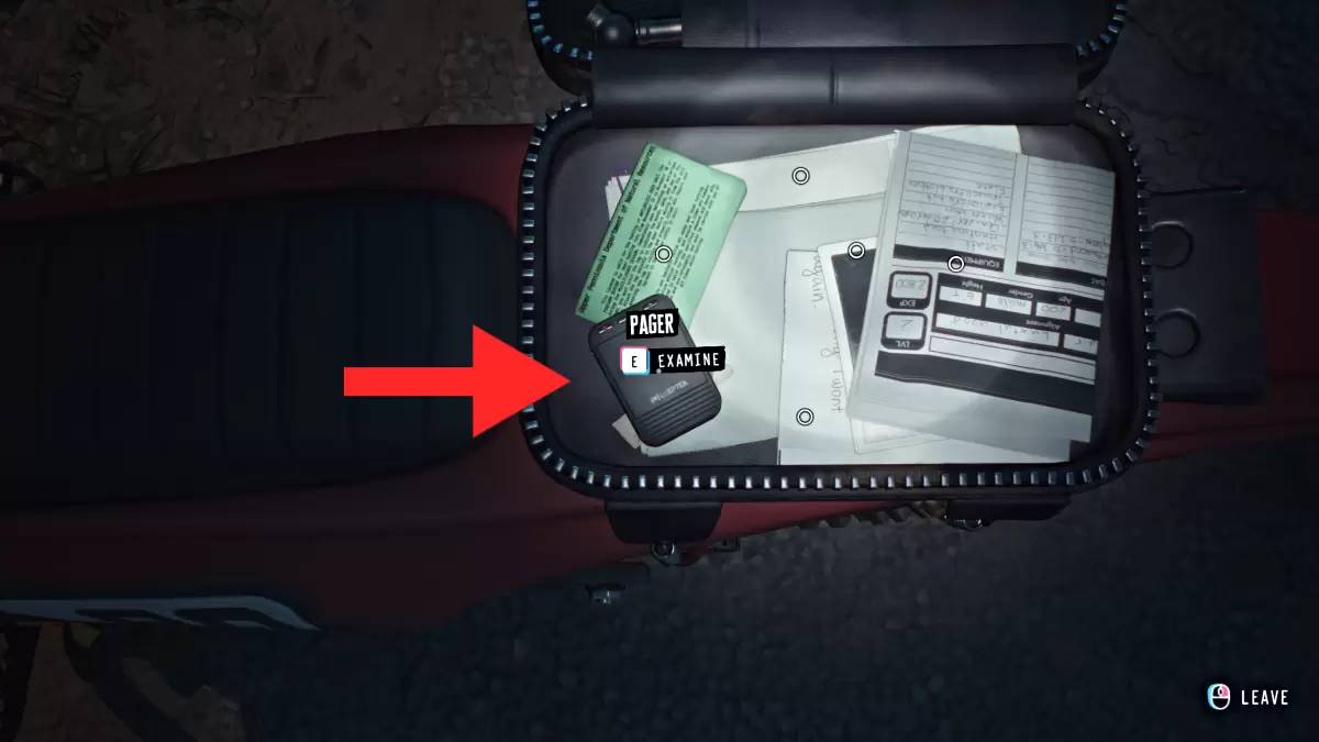 Corey's Pager in Lost Records Bloom and Rage