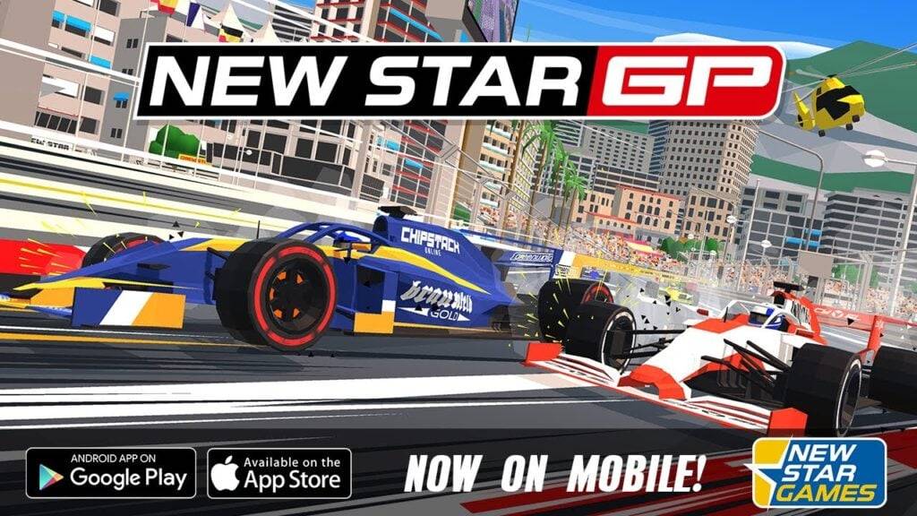 New Star GP is een arcade -racegame van de makers van nieuw sterrenvoetbal