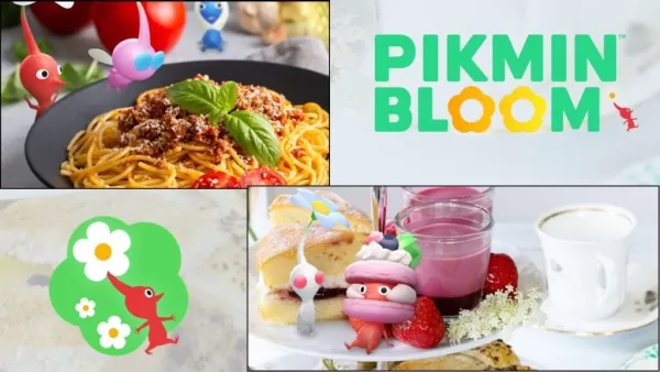 Pikmin Bloom yeni makarna dekor ve ikindi çayı dekoru pikmin damlalar