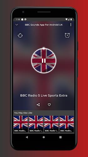 BBC Sounds App For Android UK Ekran Görüntüsü 1