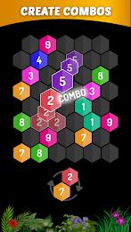 Merge Hexa - Number Puzzle Screenshot 2