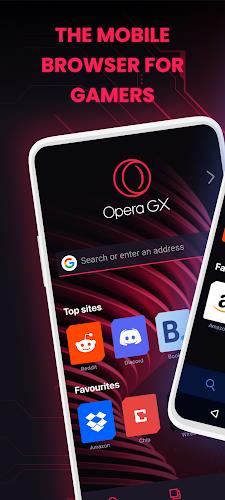 Opera GX: navegador gaming Captura de pantalla 0