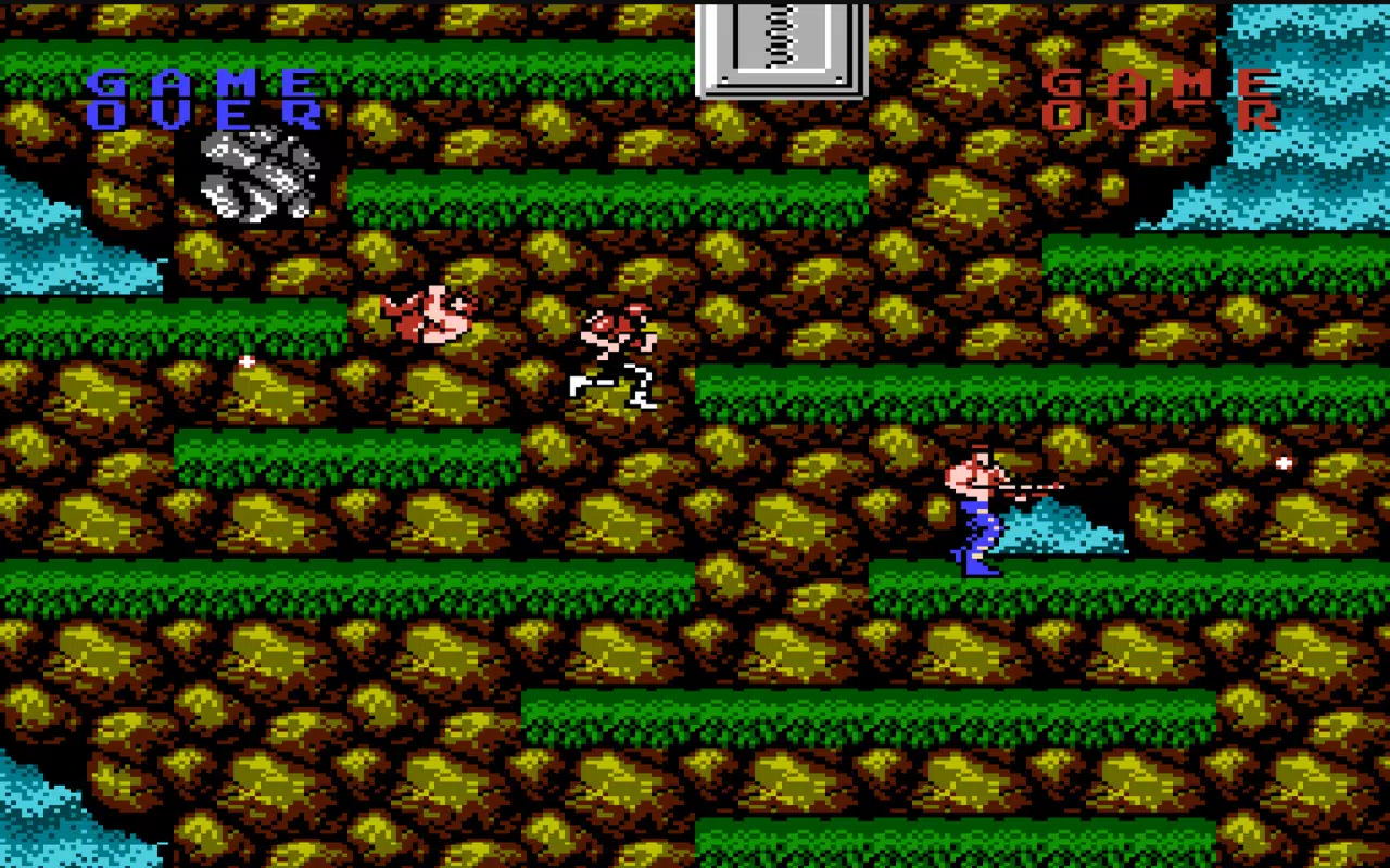 Contra Nes Old School Games Tangkapan skrin 0