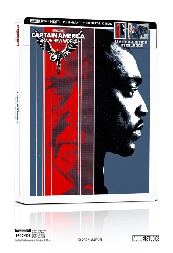 Captain America: Brave New World jetzt zur Vorbestellung auf 4K, Blu-ray erhältlich