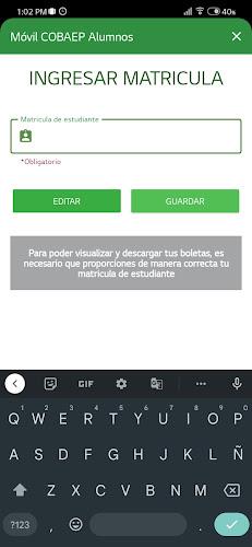 Móvil COBAEP Alumnos Скриншот 0