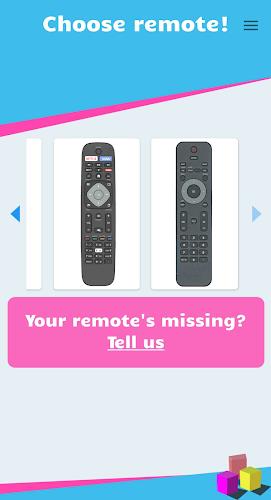 Remote for Philips Smart TV Schermafbeelding 2