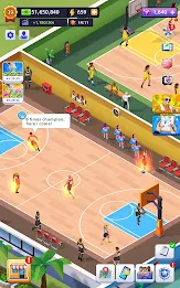 Idle Basketball Arena Tycoon Tangkapan skrin 0