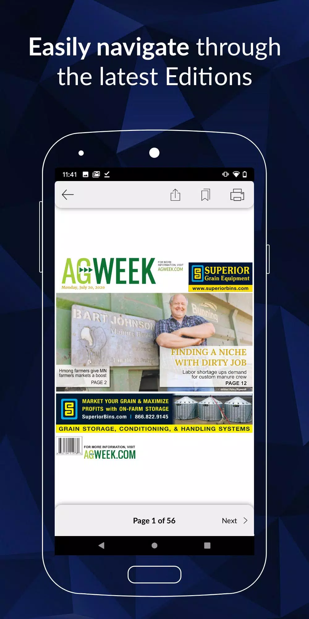 Agweek E-Paper Capture d'écran 1