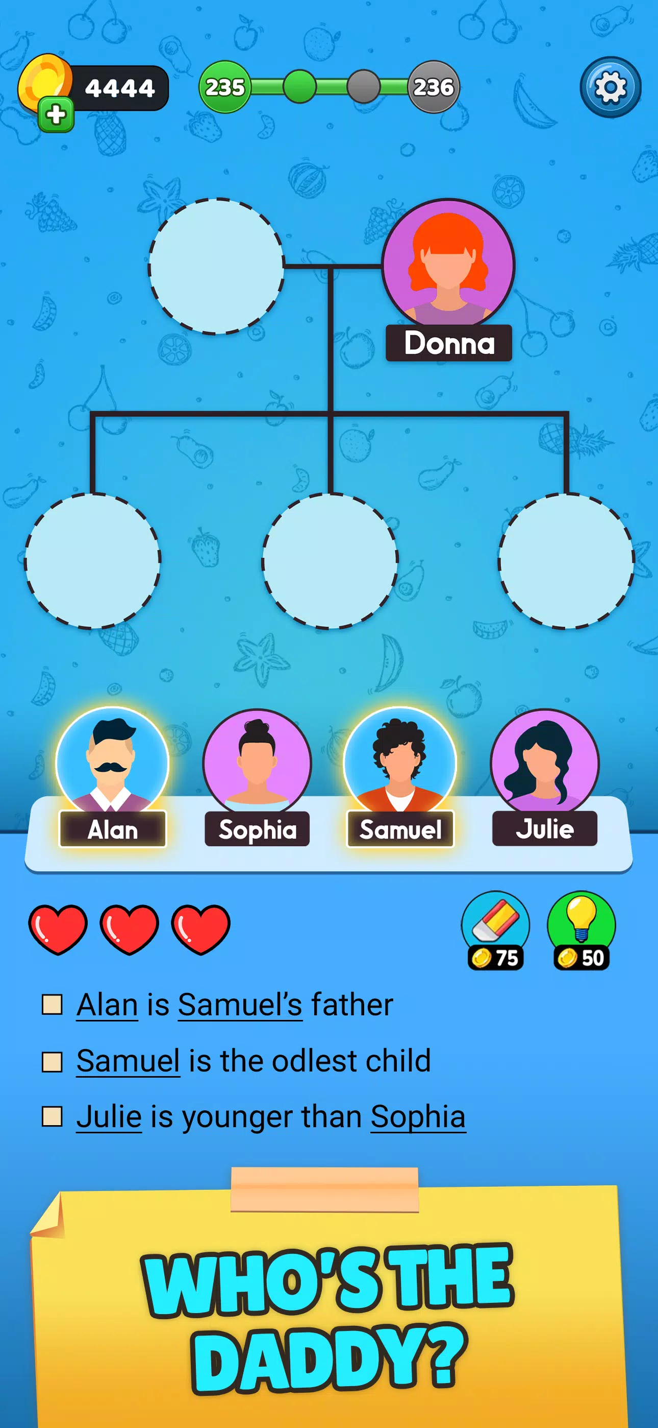 Family Tree! ภาพหน้าจอ 0