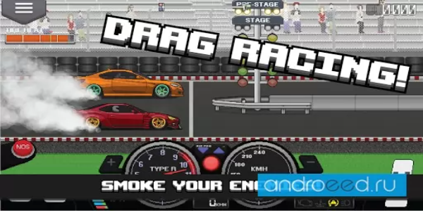 Pixel Car Racer ဖန်သားပြင်ဓာတ်ပုံ 2