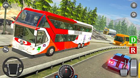 US Bus Simulator Bus Driving 螢幕截圖 1