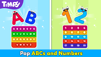 Timpy Pop It: Baby Kids Games 螢幕截圖 1