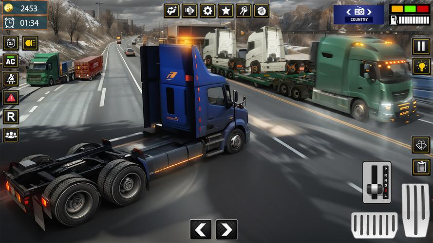 Euro Transporter Truck Games স্ক্রিনশট 1