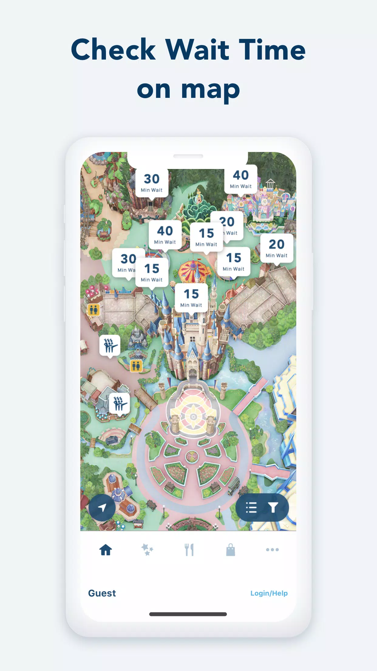 Schermata Tokyo Disney Resort App 0