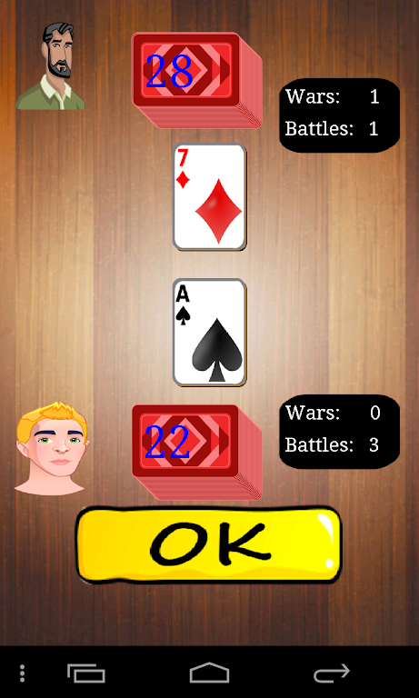 Schermata War - Playing Cards Free 0