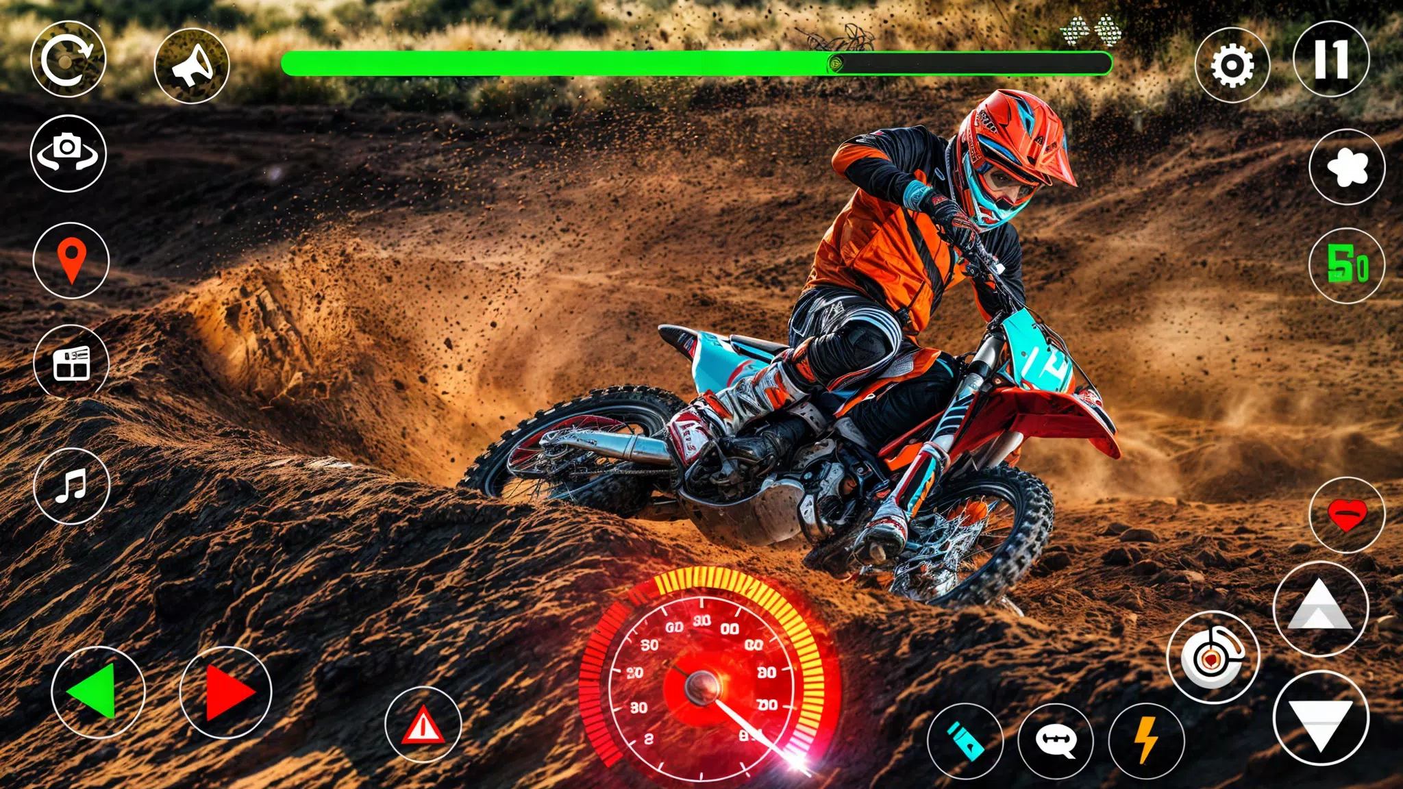 Motocross Dirt Bike Racing 3D 螢幕截圖 3