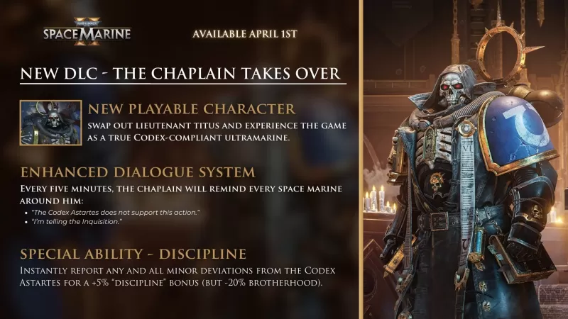 Warhammer 40,000: Space Marine 2 April Fool's Day Joke