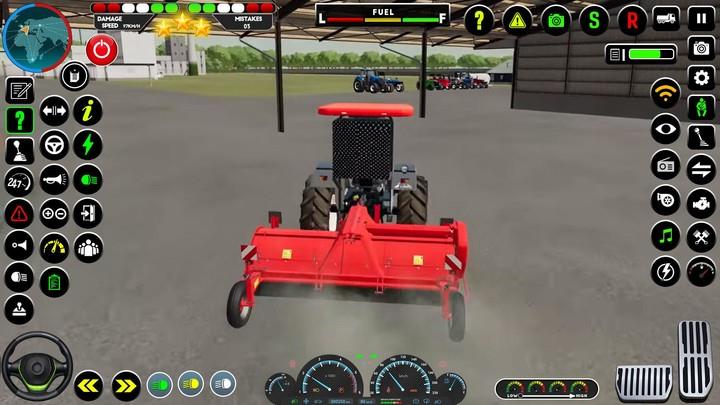 Tractor Farming Tractor Games ภาพหน้าจอ 2