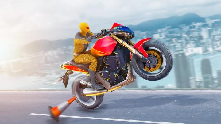 Motorbike Race Motorcycle Game スクリーンショット 3