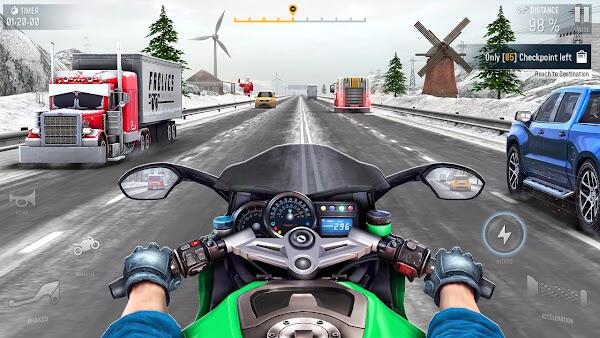 BRR: Moto Bike Racing Game 3D Captura de pantalla 1