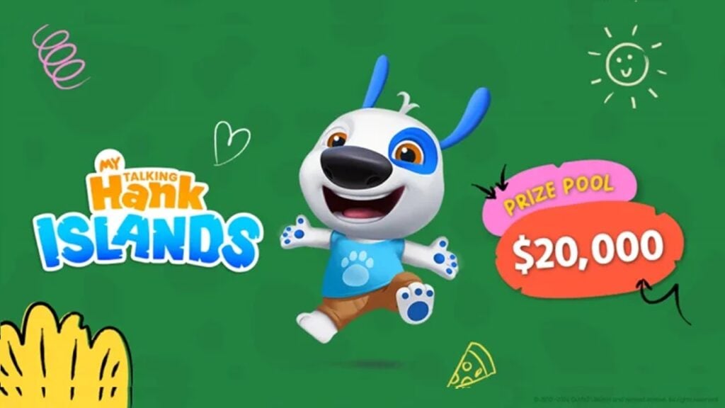 Mon Talking Hank : Îles Lancement avec 20 000 $ de récompenses à gagner !