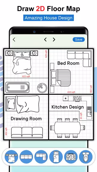 House Design Floor Plan App 3D Tangkapan skrin 2