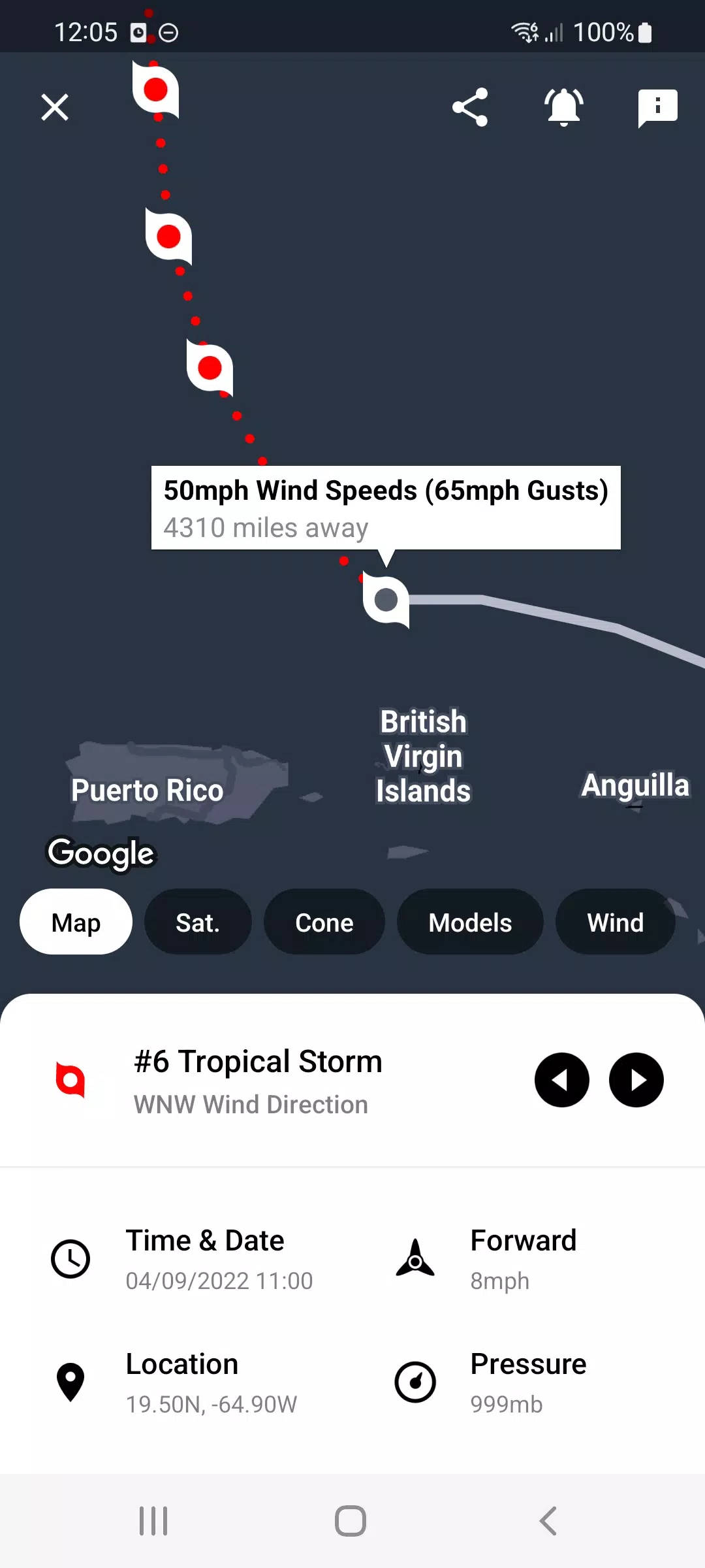 My Hurricane Tracker スクリーンショット 0