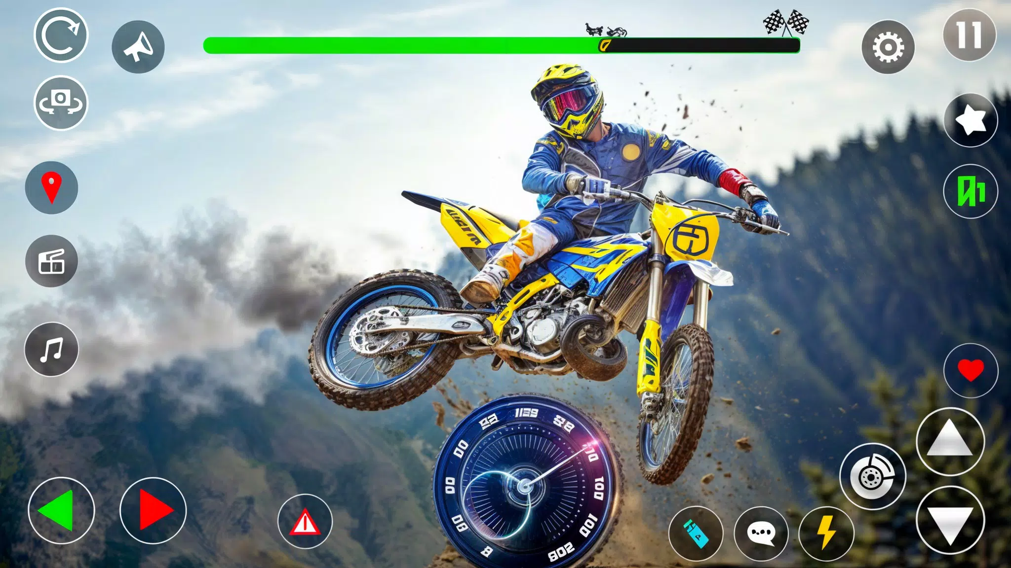 Motocross Dirt Bike Racing 3D 螢幕截圖 2