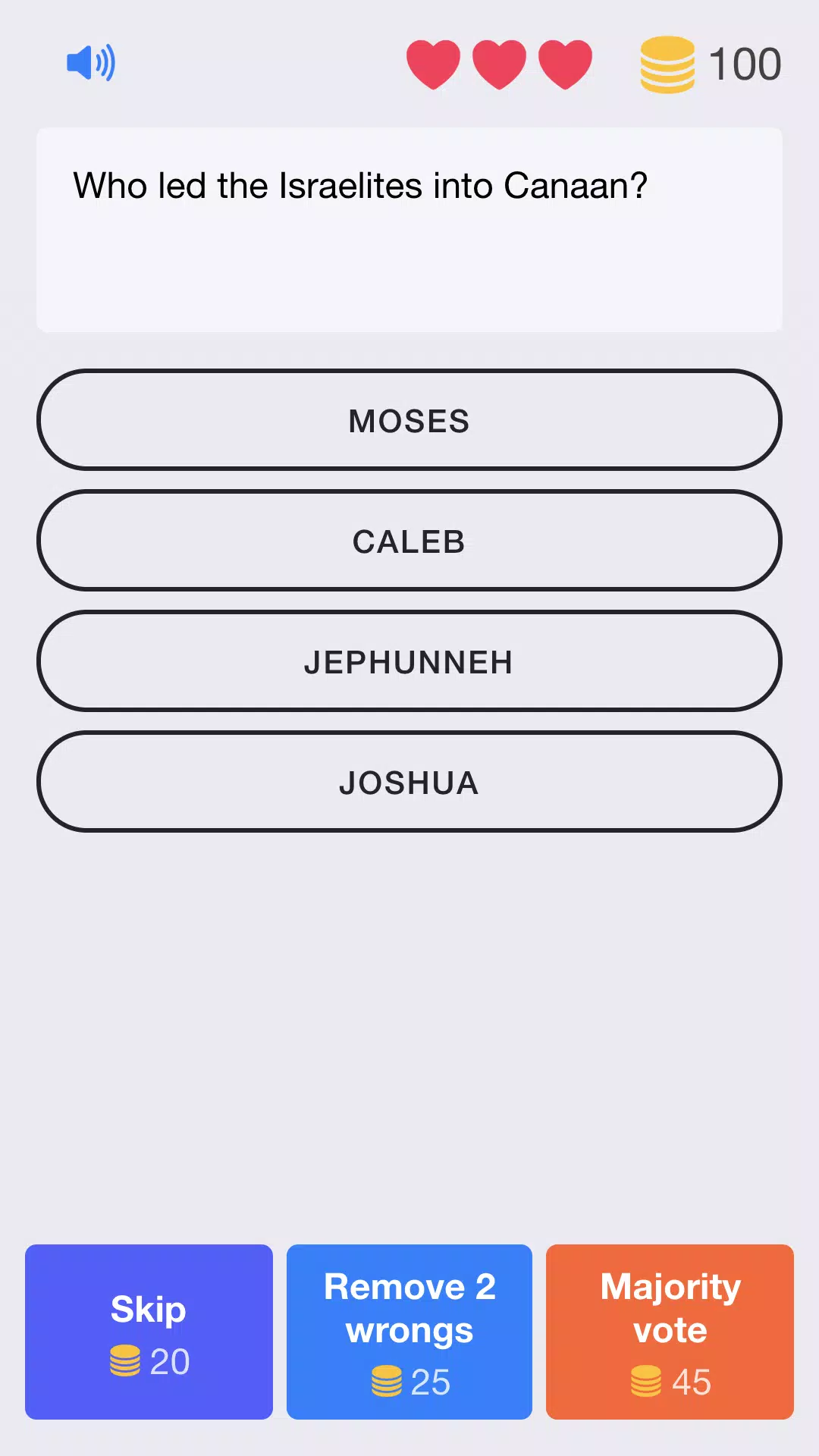 Bible Games: Trivia Bible Quiz Screenshot 2