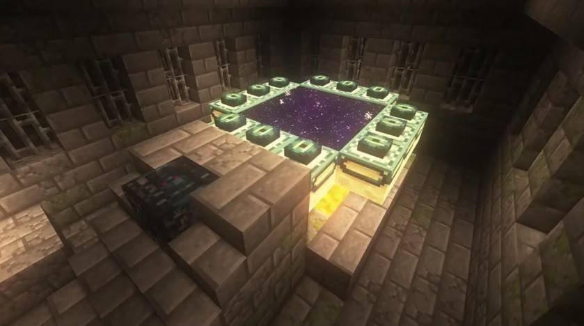 Portal del End activado