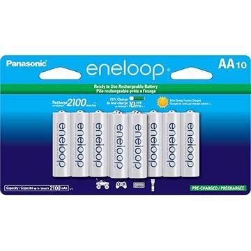 Les batteries rechargeables Panasonic Eneloop tombent au prix le plus bas que nous ayons vu