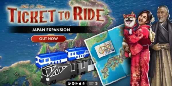 Ticket to Ride expands to Japan in new update