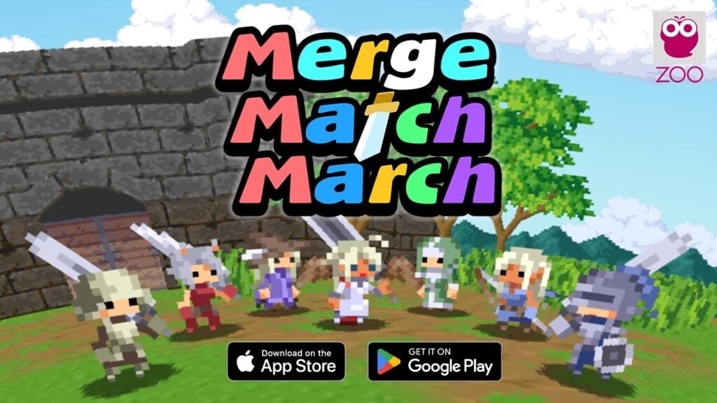 Pre-register voor Merge Match March, een Action RPG met match-three puzzels