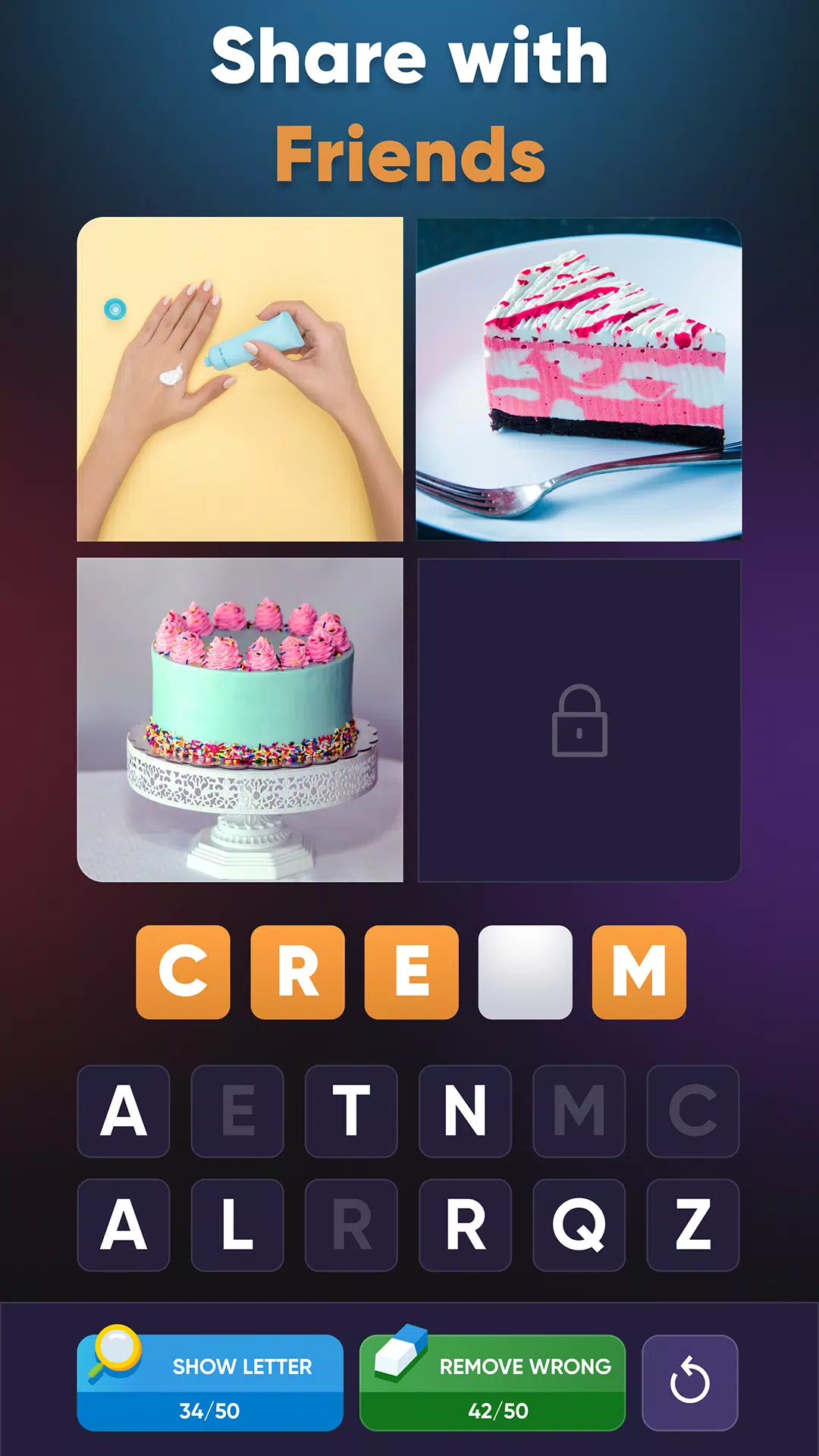 4 Pics Association Word Puzzle Screenshot 2