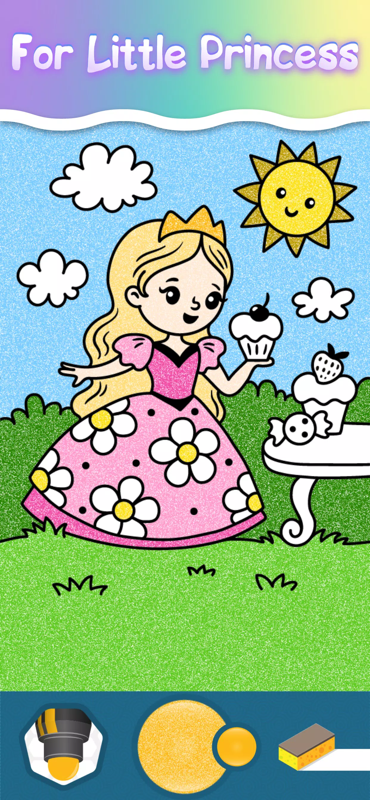 Princess coloring pages book 螢幕截圖 0