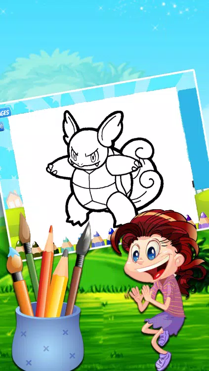 Coloring Book For Pokestar স্ক্রিনশট 0