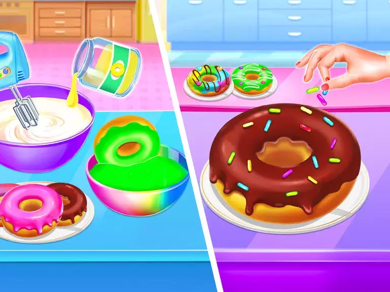 Schermata Make Donuts Game - Donut Maker 0