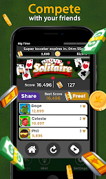 Solitaire - Make Money Ảnh chụp màn hình 0