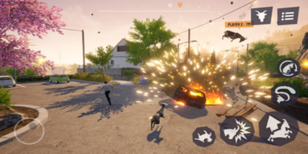 Goat Simulator 3 Mod Tangkapan skrin 0