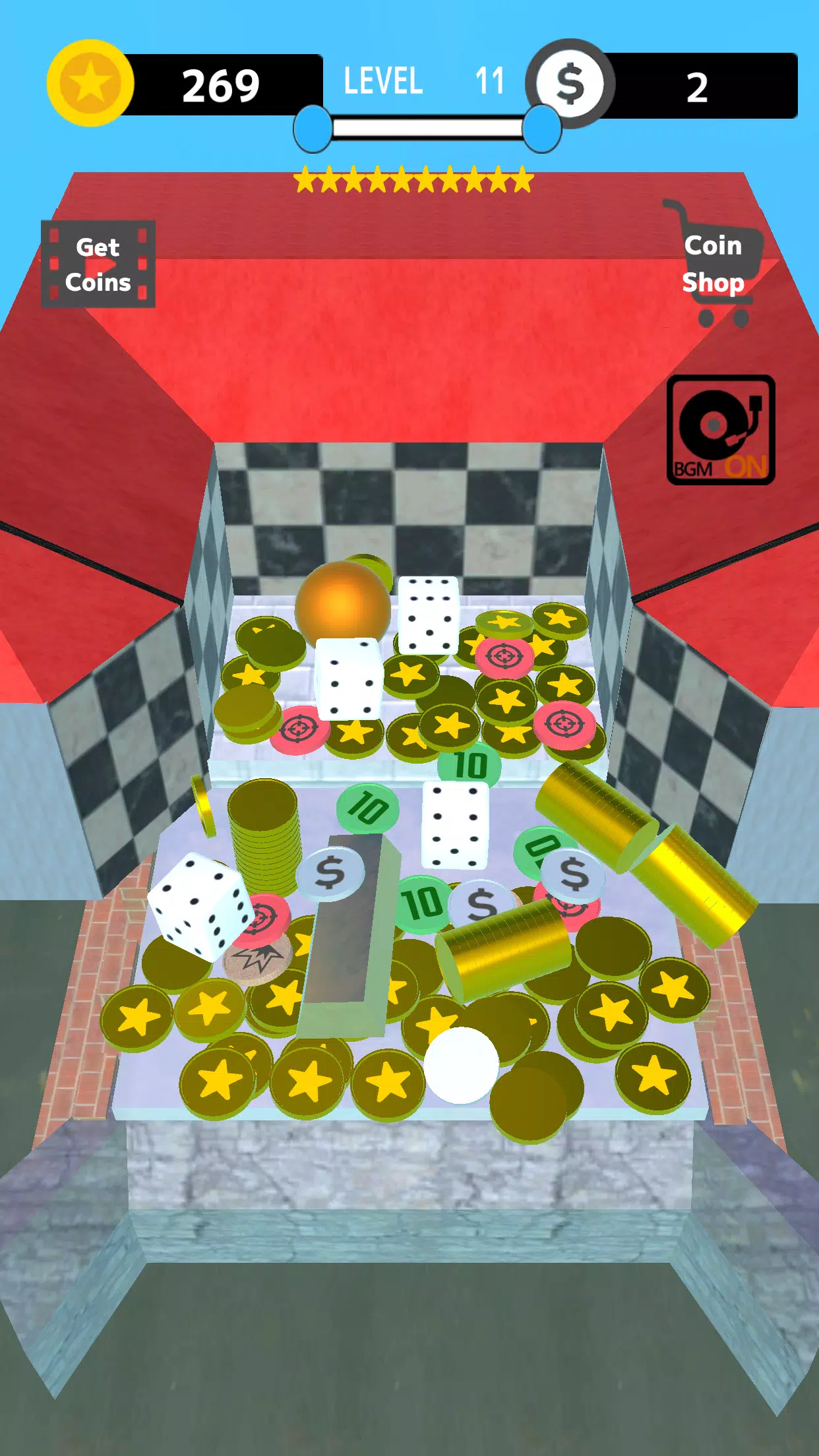 Simple Coin Pusher Screenshot 0