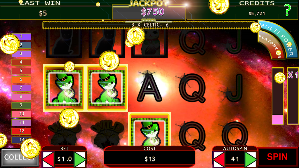 Lucky Beckoning Kitty (Maneki-Neko) FREE CAT SLOT Tangkapan skrin 1