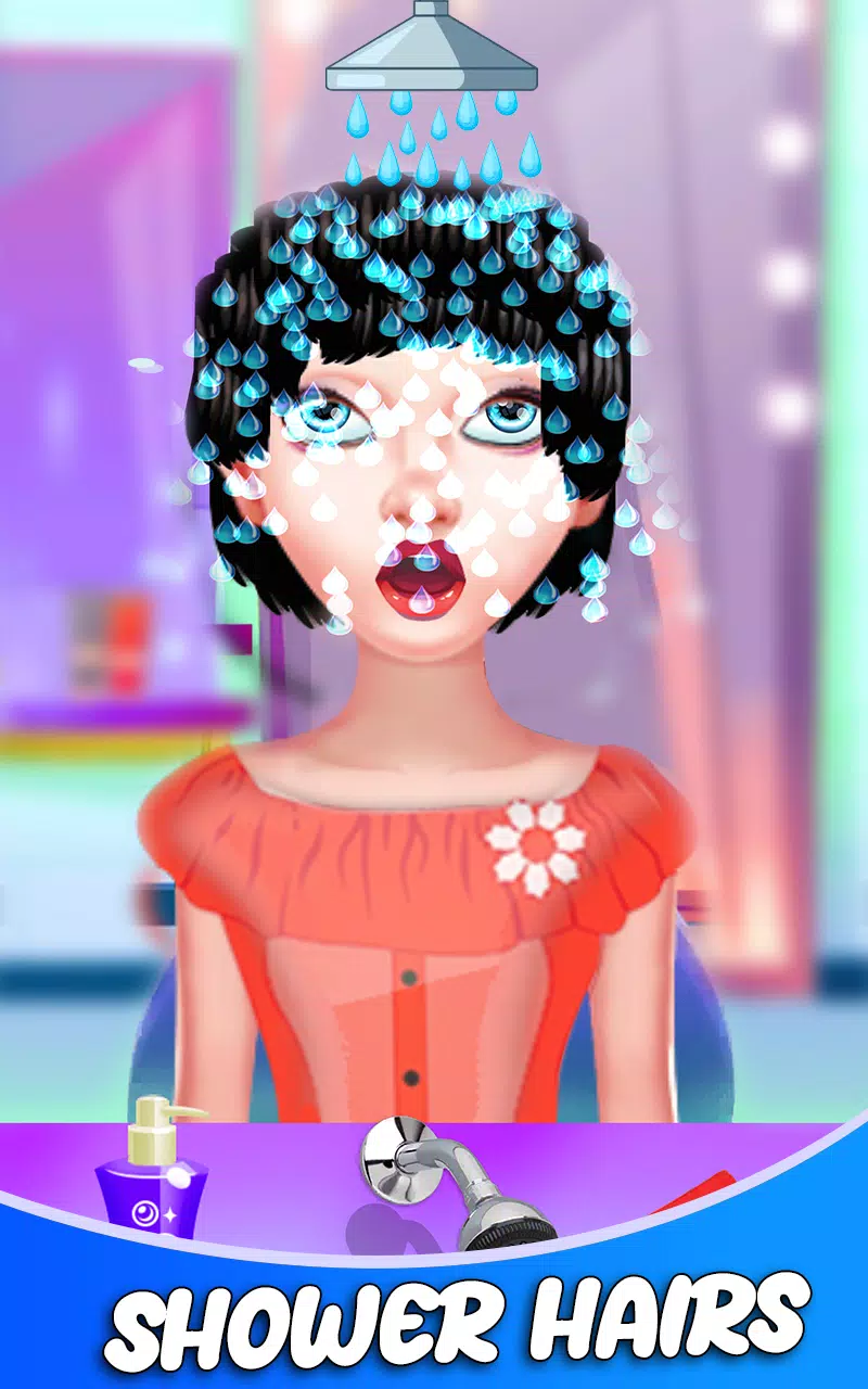 Fashion Girls Hair Salon Games 螢幕截圖 3