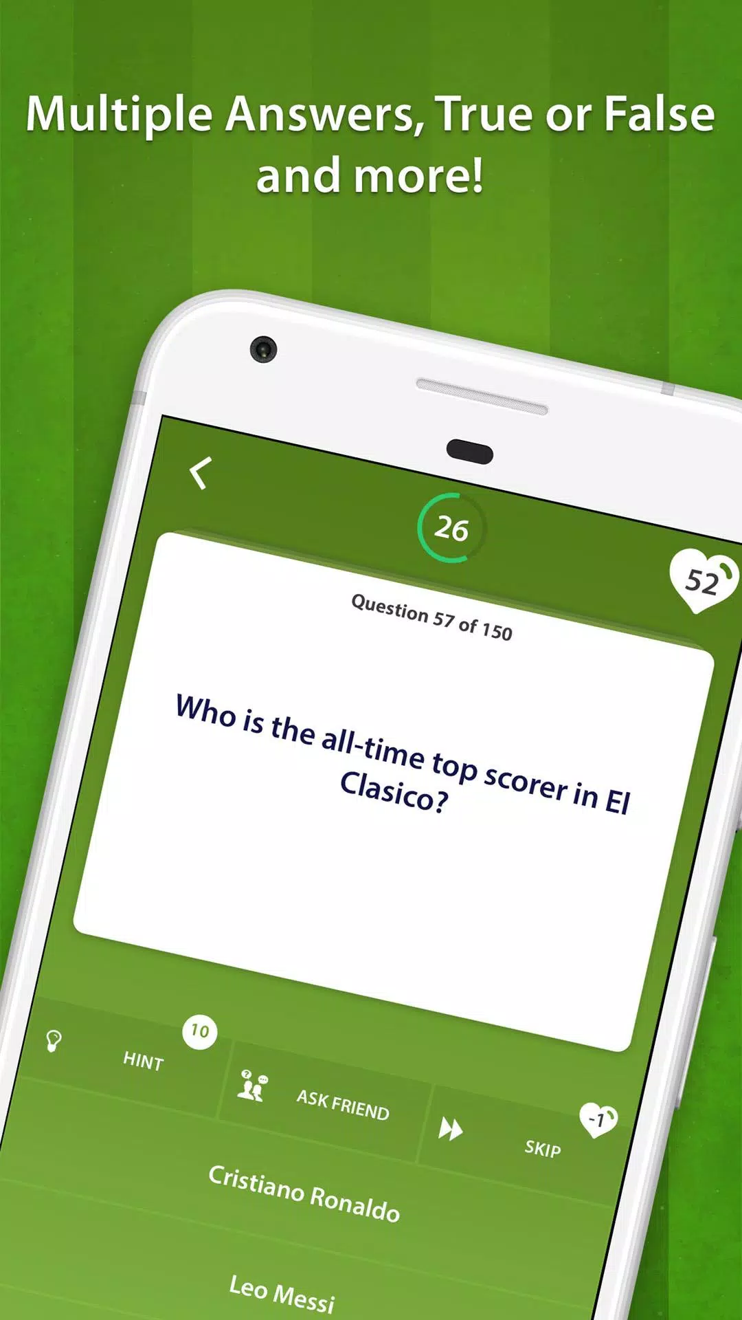 Soccer Quiz: Football Trivia Schermafbeelding 2