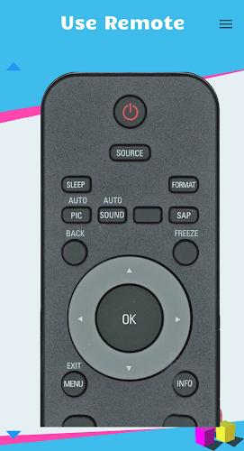 Remote for Philips Smart TV Schermafbeelding 3