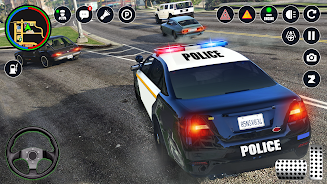 SUV Police Car Chase Thief Sim Captura de pantalla 2